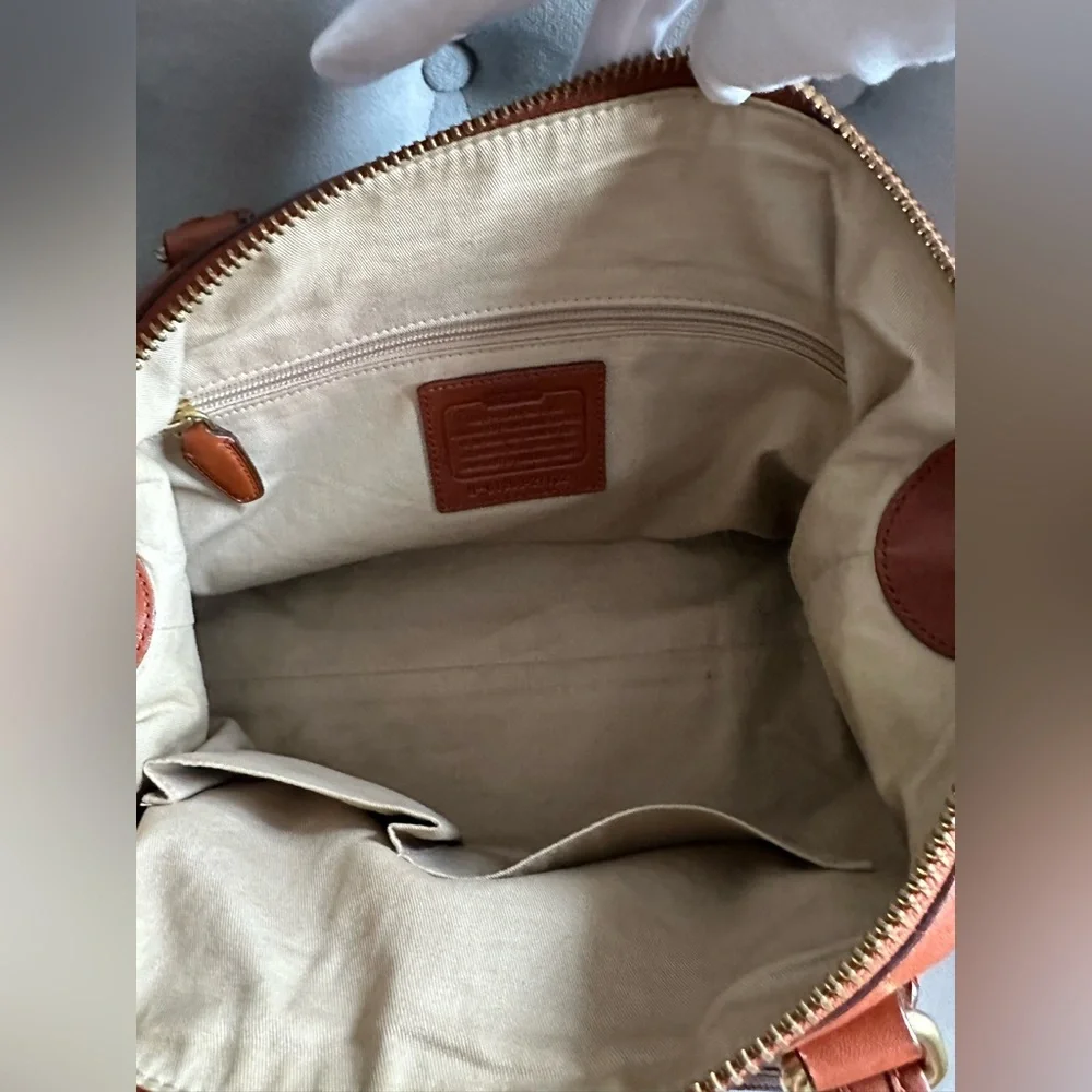 Coach Satchel Leather  Bag